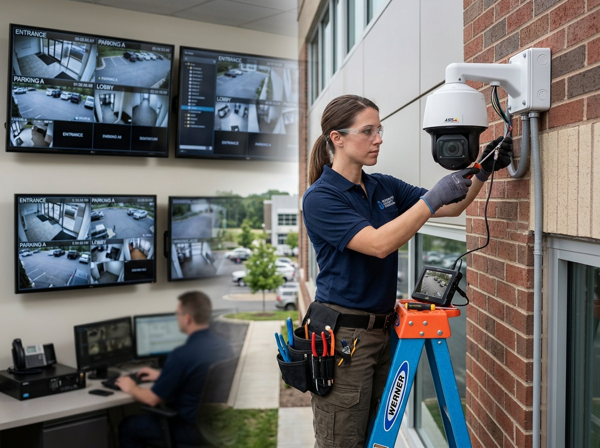กล้องวงจรปิด CCTV และระบบบันทึกภาพ