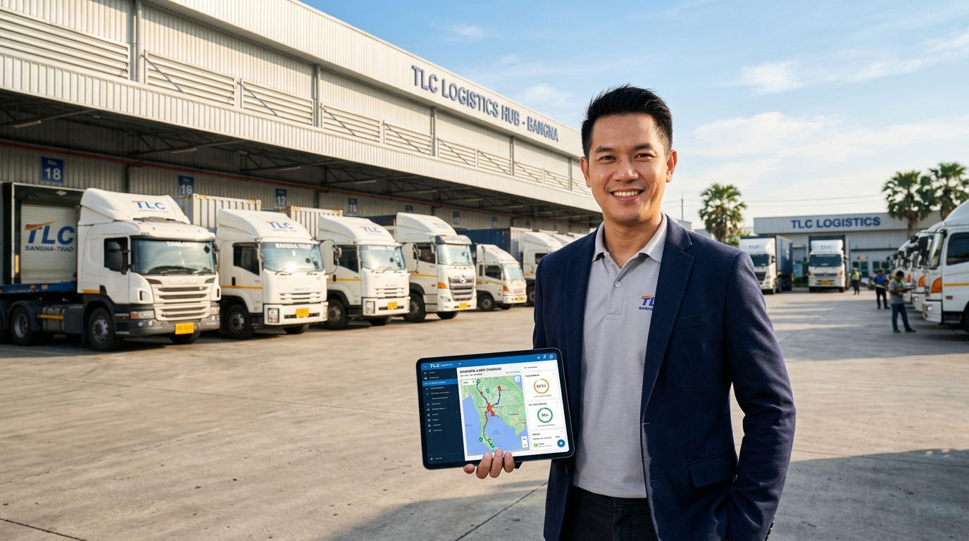 ระบบ ERP บริหารฟลีทรถขนส่งในไทย YoelRobotics